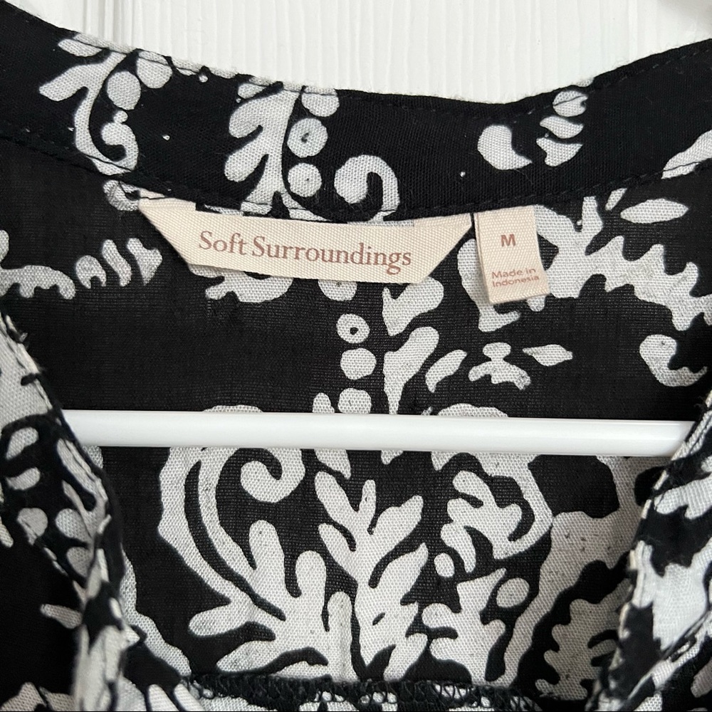 Soft Surroundings | Split Neck Dolman Sleeves Pri… - image 7